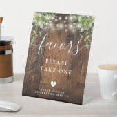 ラスティックウッドストリングライト グリーン ボヘミアンフェイバー 台座サイン (インサイチュ)