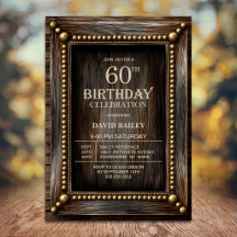 ラスティックウッド60歳の誕生日パーティー