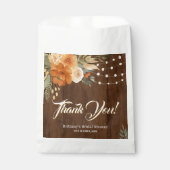 ラスティックウッド ブライダルシャワー Fall in Love フェイバーバッグ (正面)