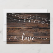 ラスティックウッド & ライト -  サンキュー・デート セーブザデート (裏面)