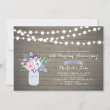 ラスティックウッド 30周年 結婚記念日 招待状