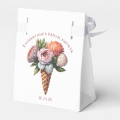 ラスティックエレガントボホアイスクリーム ブライダルシャワー フェイバーボックス (裏面サイド)