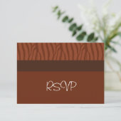 ラスティックオレンジ 結婚式 RSVP (スタンド正面)