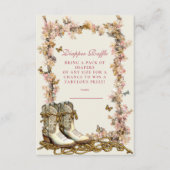 ラスティックカウガールブーツおむつくじ エンクロージャーカード (正面)