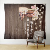 ラスティックカウガールブーツ バブルリー ブライズシャワーバックドロップ タペストリー (インサイチュ(横))