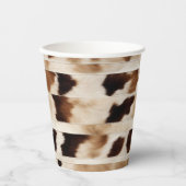 ラスティックカウプリントウェスタンカントリーカウボーイパーティ 紙コップ (正面)