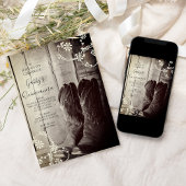 ラスティックカウボーイブーツ ウエスタン キンセアニエラパーティー 招待状