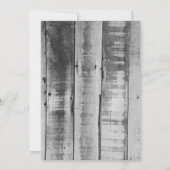 ラスティックカントリーウェディングブッフェ　ウェディングポスト ブライダルシャワー 招待状 (裏面)