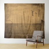 ラスティックカントリー バーン ウエスタン フォトブース ウェディング タペストリー (インサイチュ(横))