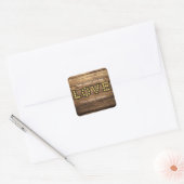 ラスティックカントリー LOVEライトアップ文字 ステッカー 記念品 (封筒)