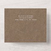 ラスティッククラフトファームハウスベイビーズブレスウェディング オールインワン招待状 (裏面)