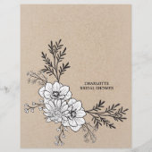 ラスティッククラフト 彼女ならどっち ウェディングシャワーゲーム チラシ (裏面)