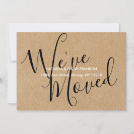 ラスティッククラフト 新しい家のお知らせ 新住所のお知らせ