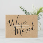 ラスティッククラフト 新しい家のお知らせ 新住所のお知らせ (スタンド正面)