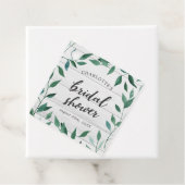 ラスティックグリーンウェディングシャワー フェイバータグ (インサイチュ)