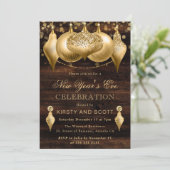 ラスティックゴールドのニューイヤーズイブパーティー 招待状 (スタンド正面)