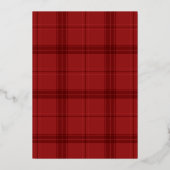 ラスティックゴールドボウファミリーフォト 箔シーズンカード (裏面)