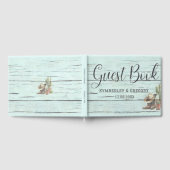 ラスティックターコイズカントリーハットとブーツ ゲストブック (全面)