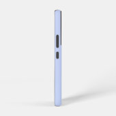 ラスティックダスティブルーの水彩花束 SAMSUNG GALAXYケース (右側面)