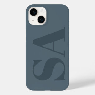 ラスティックダスティブルーウォーターカラーミニマルモダン Case-Mate iPhone 14ケース