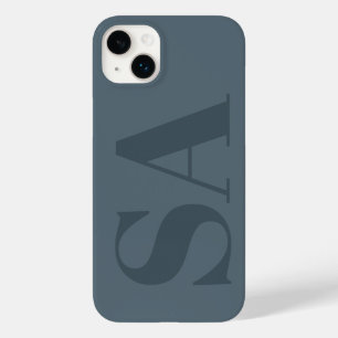 ラスティックダスティブルーウォーターカラーミニマルモダン Case-Mate iPhone 14 PLUSケース