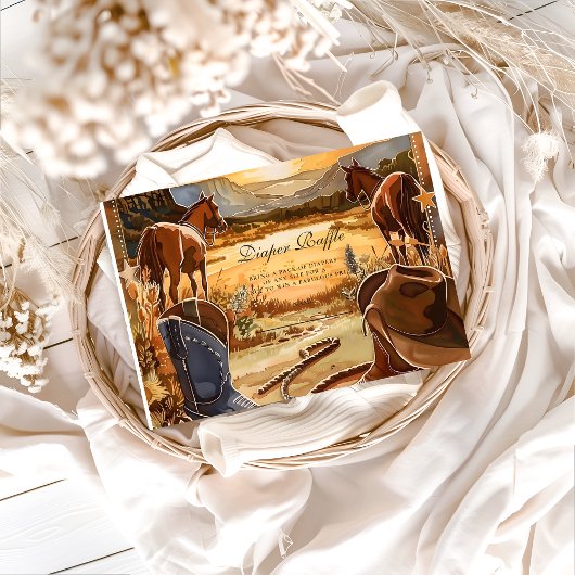 ラスティックデザートロデオおむつくじ エンクロージャーカード