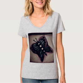 ラスティックバタフライ ベーシックTシャツ、Sサイズ Tシャツ
