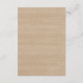 ラスティックファームウェディング詳細案内カード エンクロージャーカード (裏面)