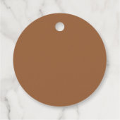 ラスティックブーツとバブルリーウェスタン ブライダルシャワー フェイバータグ (裏面)