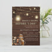 ラスティックブーツ＆ブルース ビフォア・ザ・アイ・ドゥーズ カントリー・バーン 招待状 (スタンド正面)