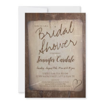 ラスティックペーパー ヴィンテージカントリー ハート ブライダルシャワー