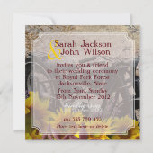 ラスティックボヘミアングルリップバイクディナーパーティー 招待状 (裏面)