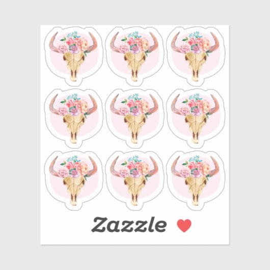 ラスティックボヘミアンコウテイの水彩プランナーシート シール (シート)