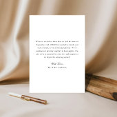 ラスティックボヘミアンフォトタイポグラフィー ウェディング「イエスと言った」 案内状