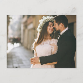 ラスティックボーホーアロー＆フラワーフォト ポストカード