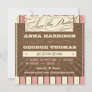 ラスティックポスター：苺のムース　セーブ・ザ・デート セーブザデート