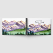 ラスティックマウンテンウェディング オリジナル ゲストブック (全面)