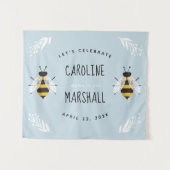 ラスティックママトゥビー ベイビーボーイシャワープレート タペストリー (正面(横))