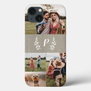 ラスティックモノグラムフォトコラージュ iPhone 13ケース