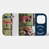 ラスティックモノグラムフォトコラージュ Case-Mate iPhoneケース (裏面 (横))