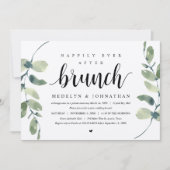 ラスティックユーカリ, ウェディングエロープメントセレブレーション 招待状 (正面)