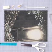 ラスティックランタン ベイビーズブレス＆ライト ウェディング 薄葉紙 (クラフト)