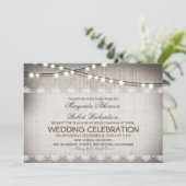 ラスティックレース結婚の光 招待状 (スタンド正面)