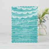 ラスティックレース & ブルーウッド ブライダルシャワー 招待状 (スタンド正面)