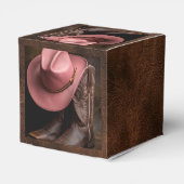 ラスティックロマンス:カウボーイブーツ&ローズハット フェイバーボックス (裏面サイド)