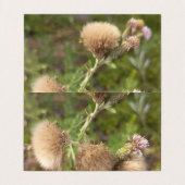 ラスティックワイルドシスル植物名刺 名刺 (内部フラット)