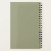 ラスティック秋のウェディングプランナー｜水彩かぼちゃ プランナー手帳 (裏面)