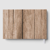 ラスティック アイ ドゥ BBQエンゲージメントパーティー カップルシャワー ゲストブック (裏面)