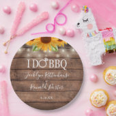 ラスティック アイ ドゥ BBQ ヒマワリ ストリング ライト 婚約 ペーパープレート (パーティー)