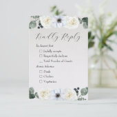 ラスティック ウィンター フラワーズ 出欠カード (スタンド正面)